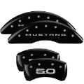 Picture of MGP Rear set 2 Caliper Covers Engraved Rear 2015-50 Yellow finish black ch