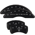 Picture of MGP Rear set 2 Caliper Covers Engraved Rear MGP Black finish silver ch