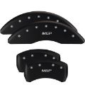 Picture of MGP Rear set 2 Caliper Covers Engraved Rear Tiffany Snake Black finish silver ch