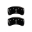 Picture of MGP Rear set 2 Caliper Covers Engraved Rear Tiffany Snake Black finish silver ch