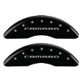 Picture of MGP 4 Caliper Covers Engraved Front Gen 5-Camaro Engraved Rear Gen 5-SS Black finish silver ch
