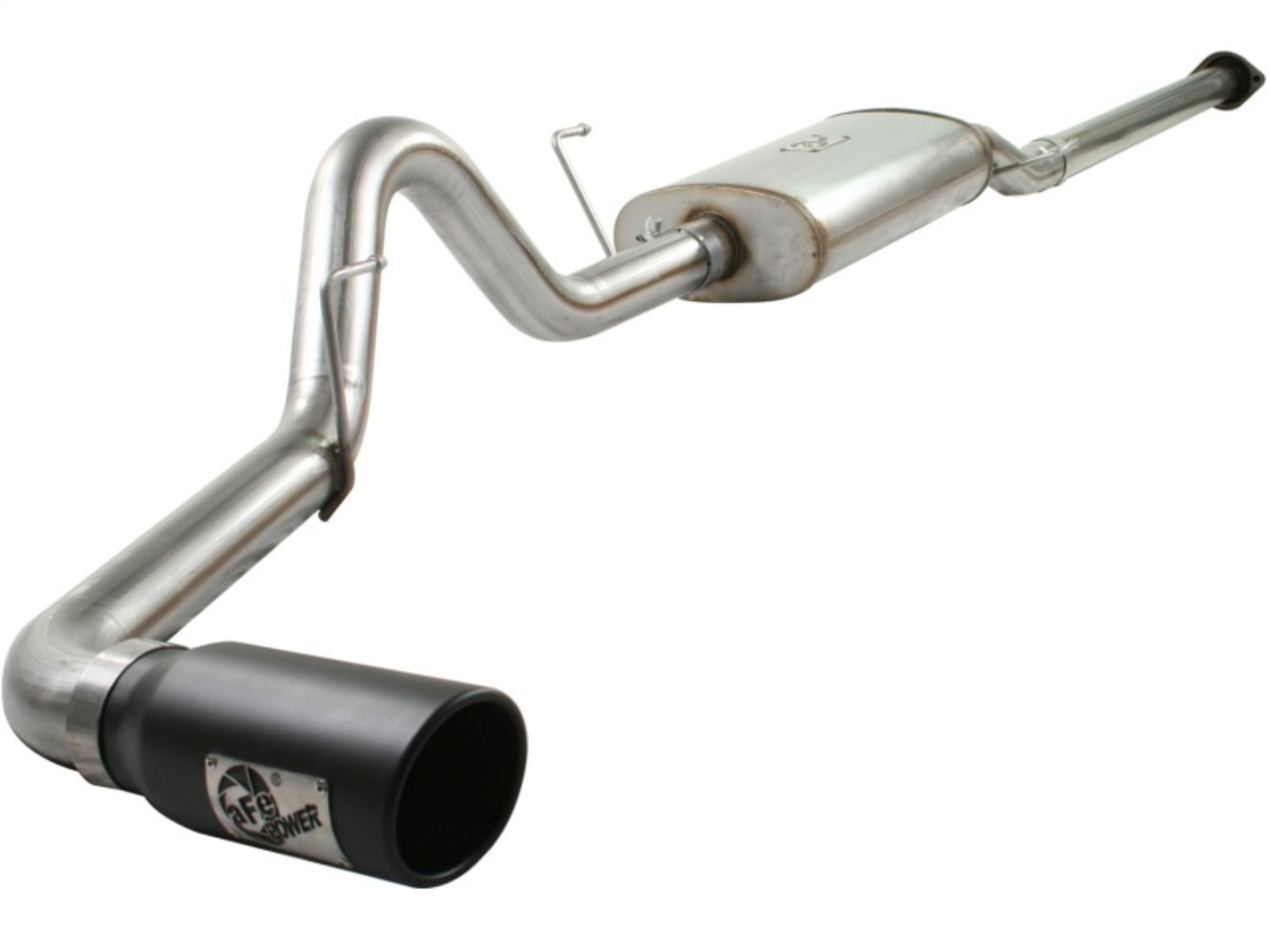 Picture of aFe MACHForce XP 3in 409SS Cat Back Exhaust w- Black Tips for  09-10 Ford F-150 V8 4-6L-5-4L