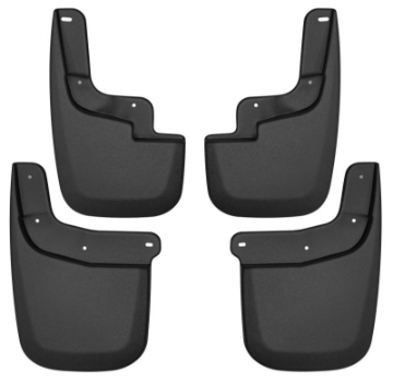 Picture of Husky Liners 15-22 Chevy Colorado w-o Flares Excl- ZR2 Front and Rear Mud Guards - Black