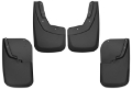 Picture of Husky Liners 11-16 Ford F-250 Super Duty-F-350 Super Duty Front and Rear Mud Guards - Black
