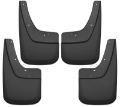 Picture of Husky Liners 14-17 GMC Sierra 1500 - 15-16 Sierra 2500 HD Front and Rear Mud Guards - Black