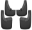Picture of Husky Liners 09-17 Dodge Ram 1500-2500 Both w- OE Fender Flares Front and Rear Mud Guards - Black