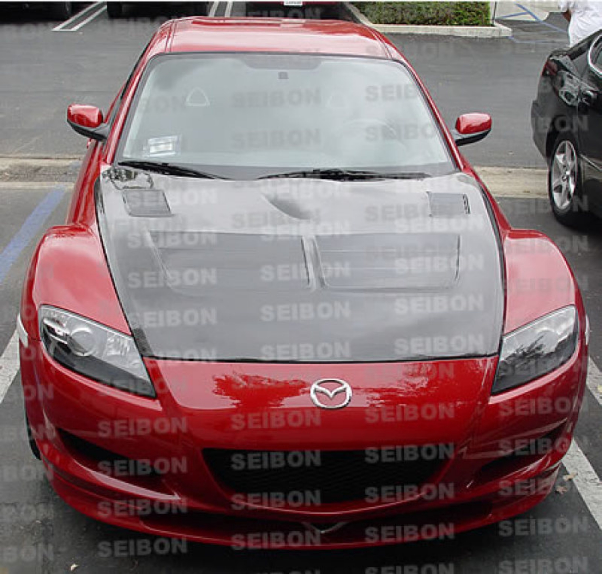 Picture of Seibon 04-08 Mazda RX8 TSII Carbon Fiber Hood