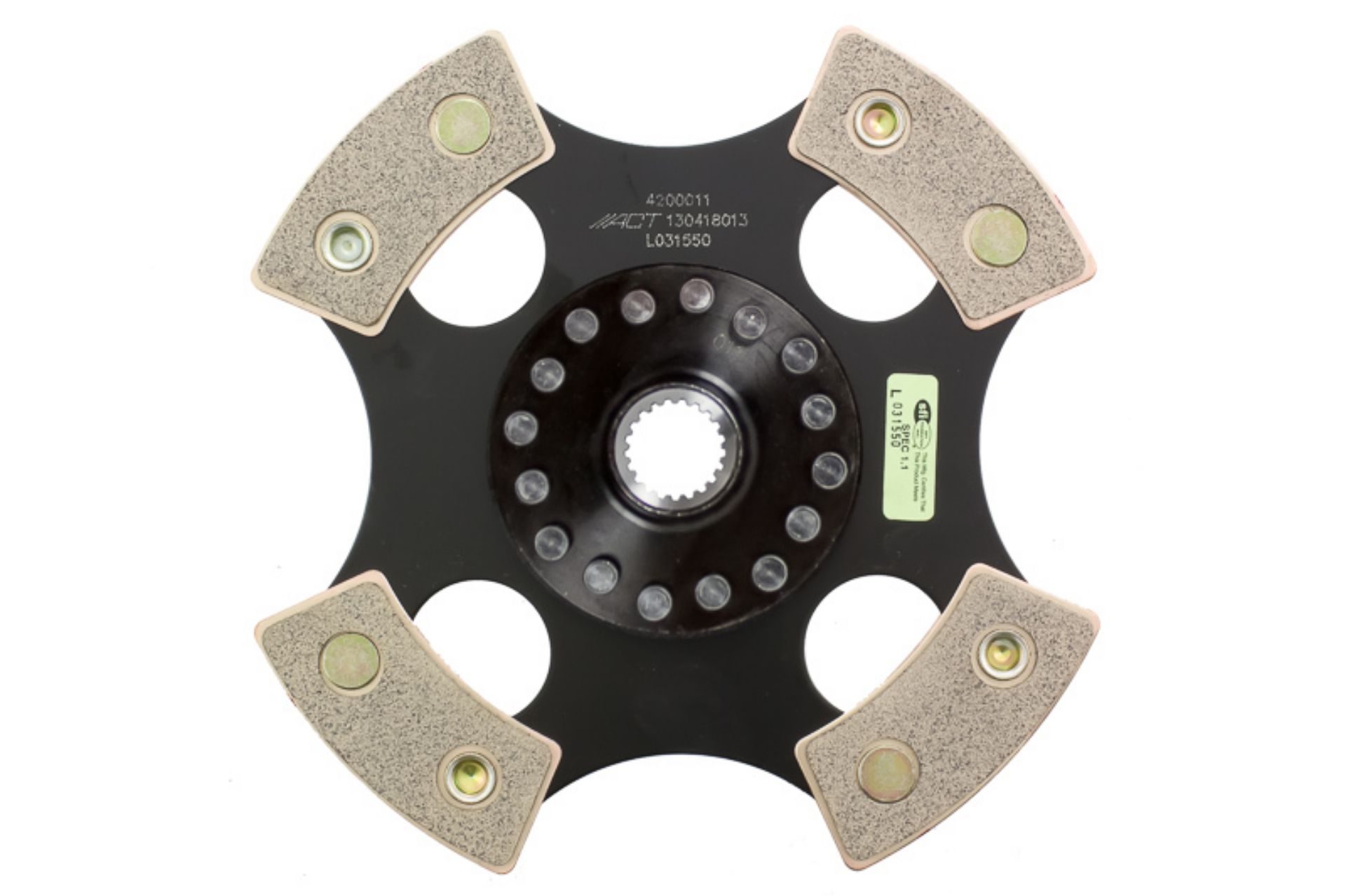 Picture of ACT 1988 Honda Civic 4 Pad Rigid Race Disc