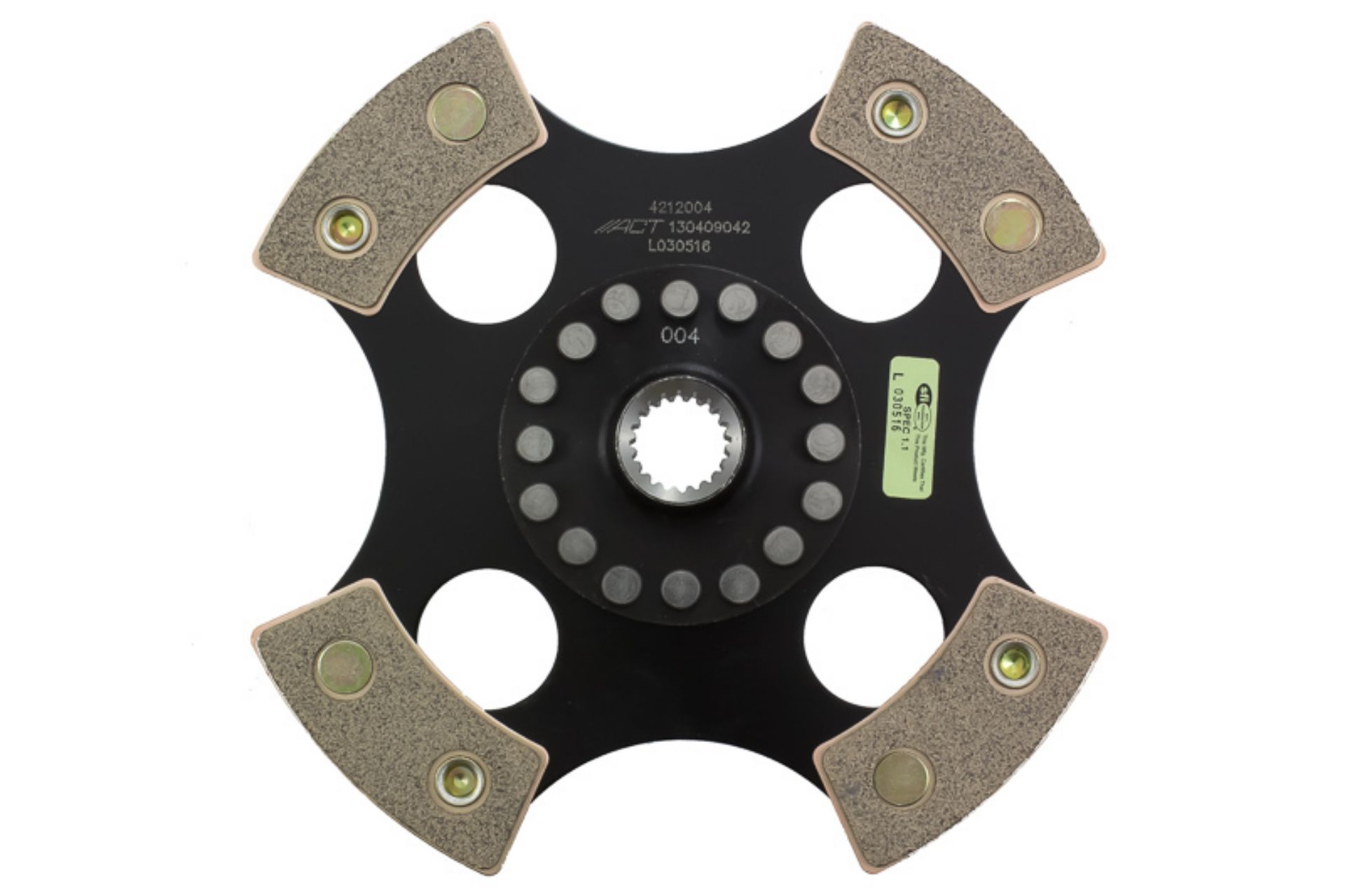 Picture of ACT 1989 Honda Civic 4 Pad Rigid Race Disc