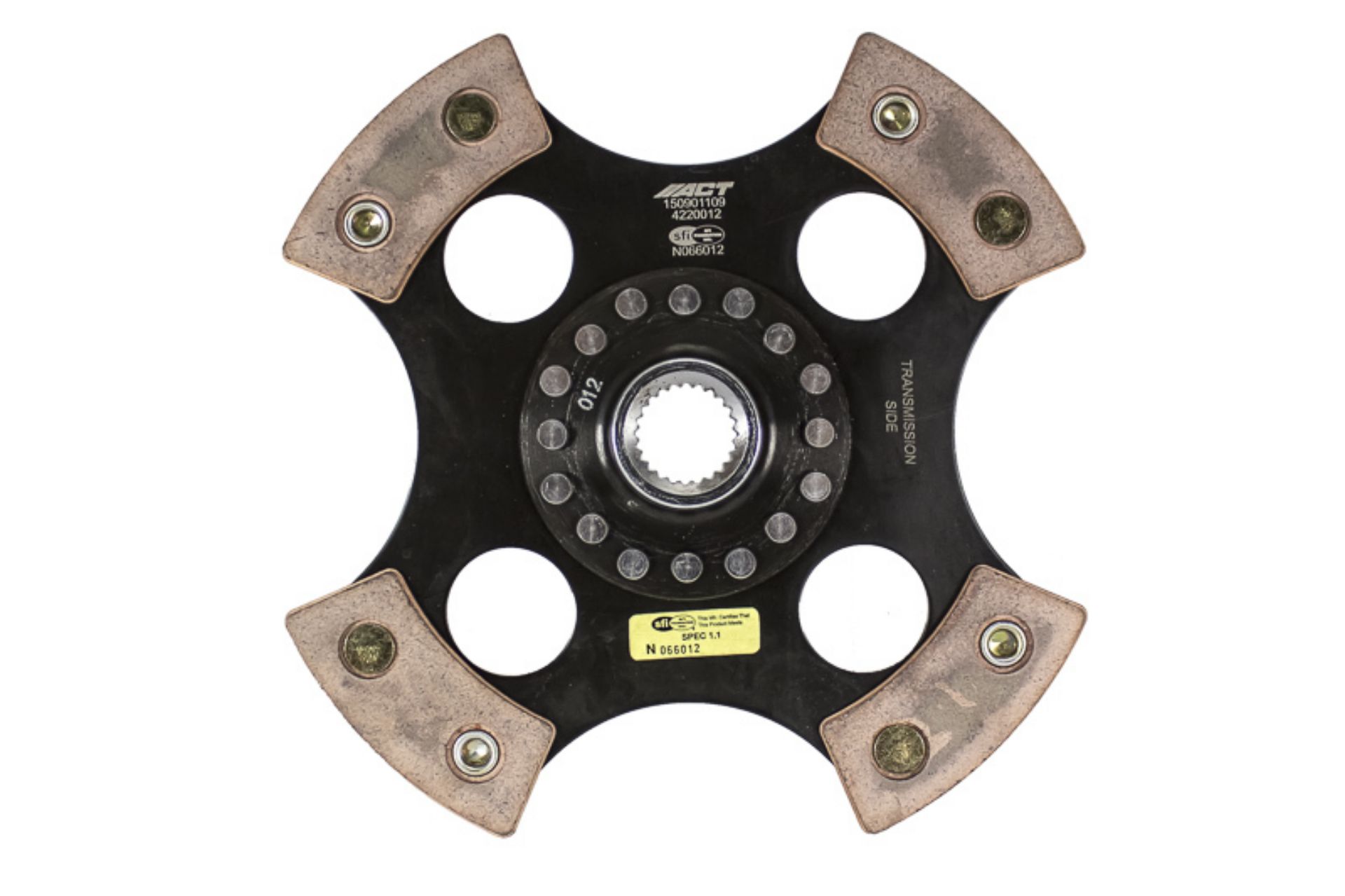 Picture of ACT 1990 Acura Integra 4 Pad Rigid Race Disc