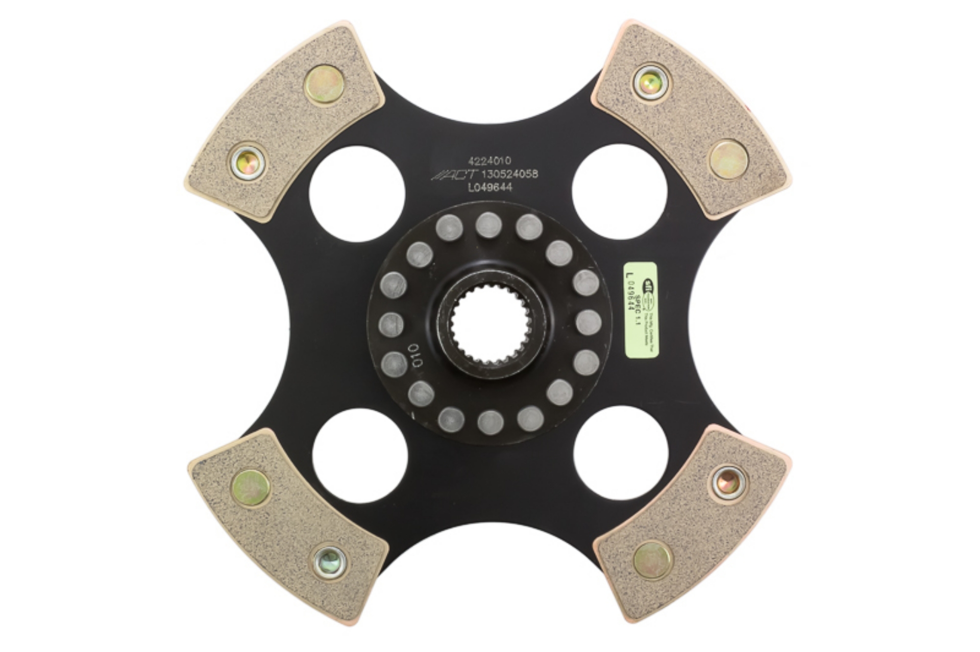 Picture of ACT 1997 Acura CL 4 Pad Rigid Race Disc