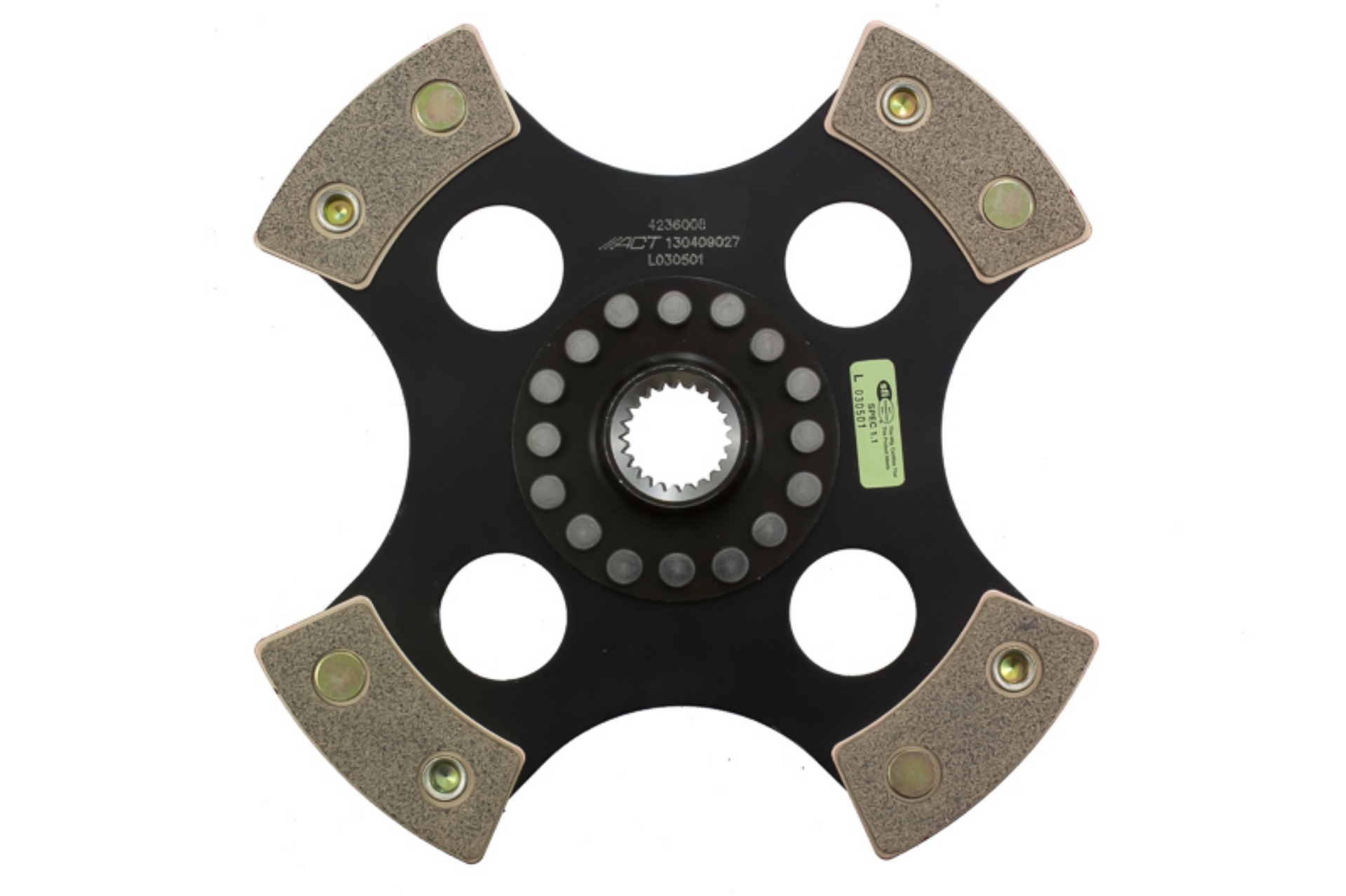 Picture of ACT 2010 Toyota Camry 4 Pad Rigid Race Disc