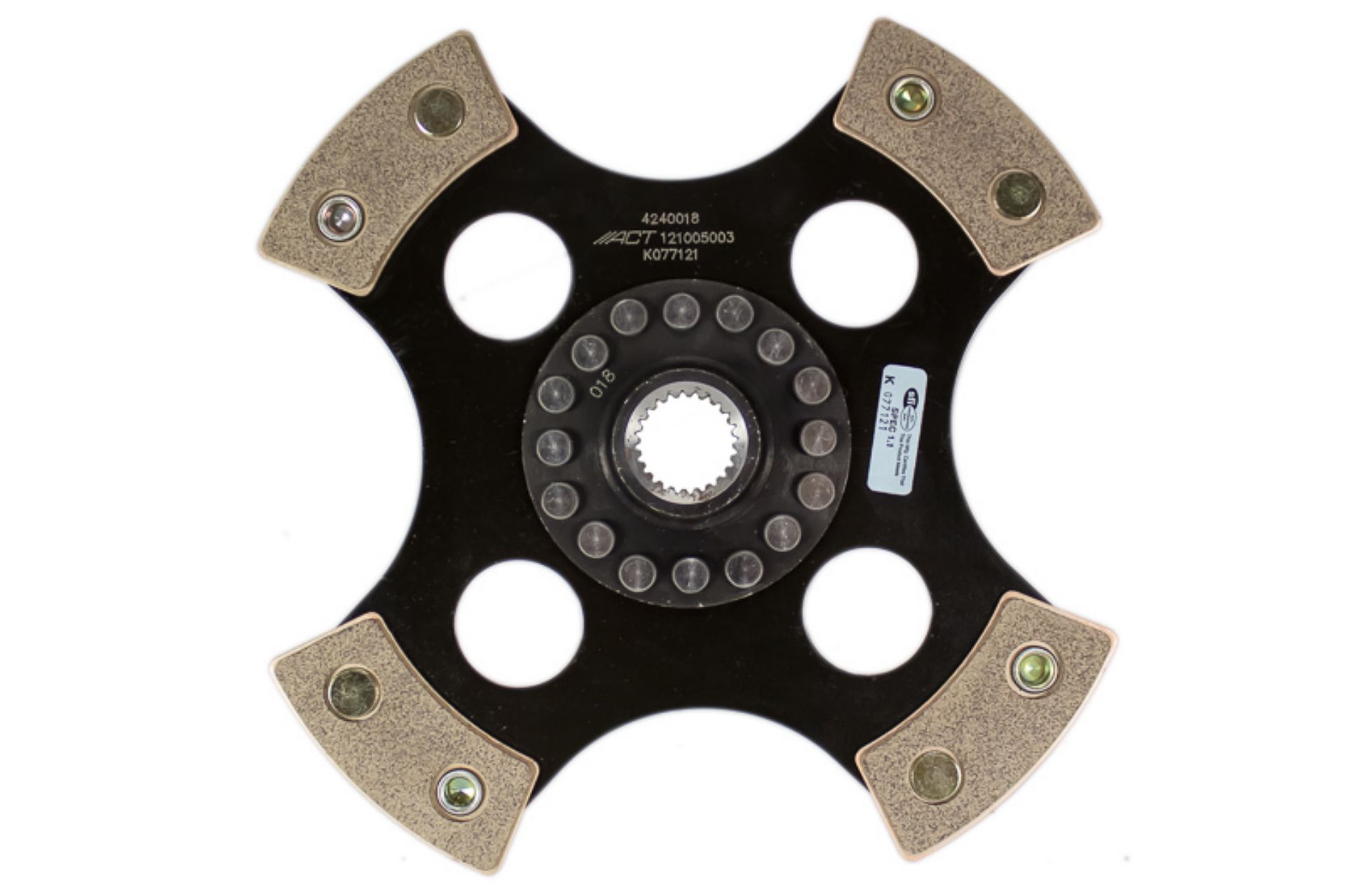 Picture of ACT 2006 Subaru Impreza 4 Pad Rigid Race Disc