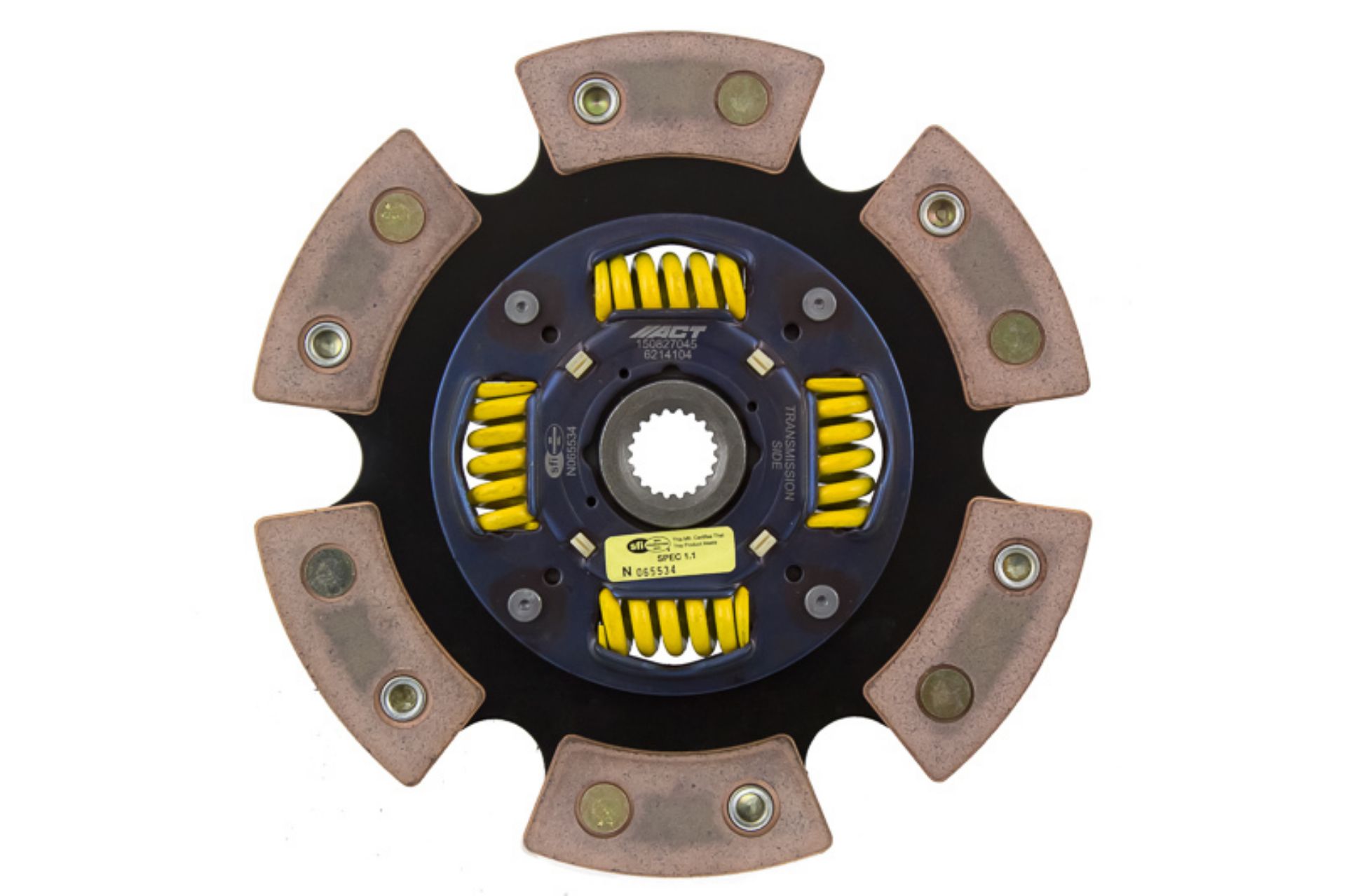 Picture of ACT 1993 Hyundai Elantra 6 Pad Sprung Race Disc