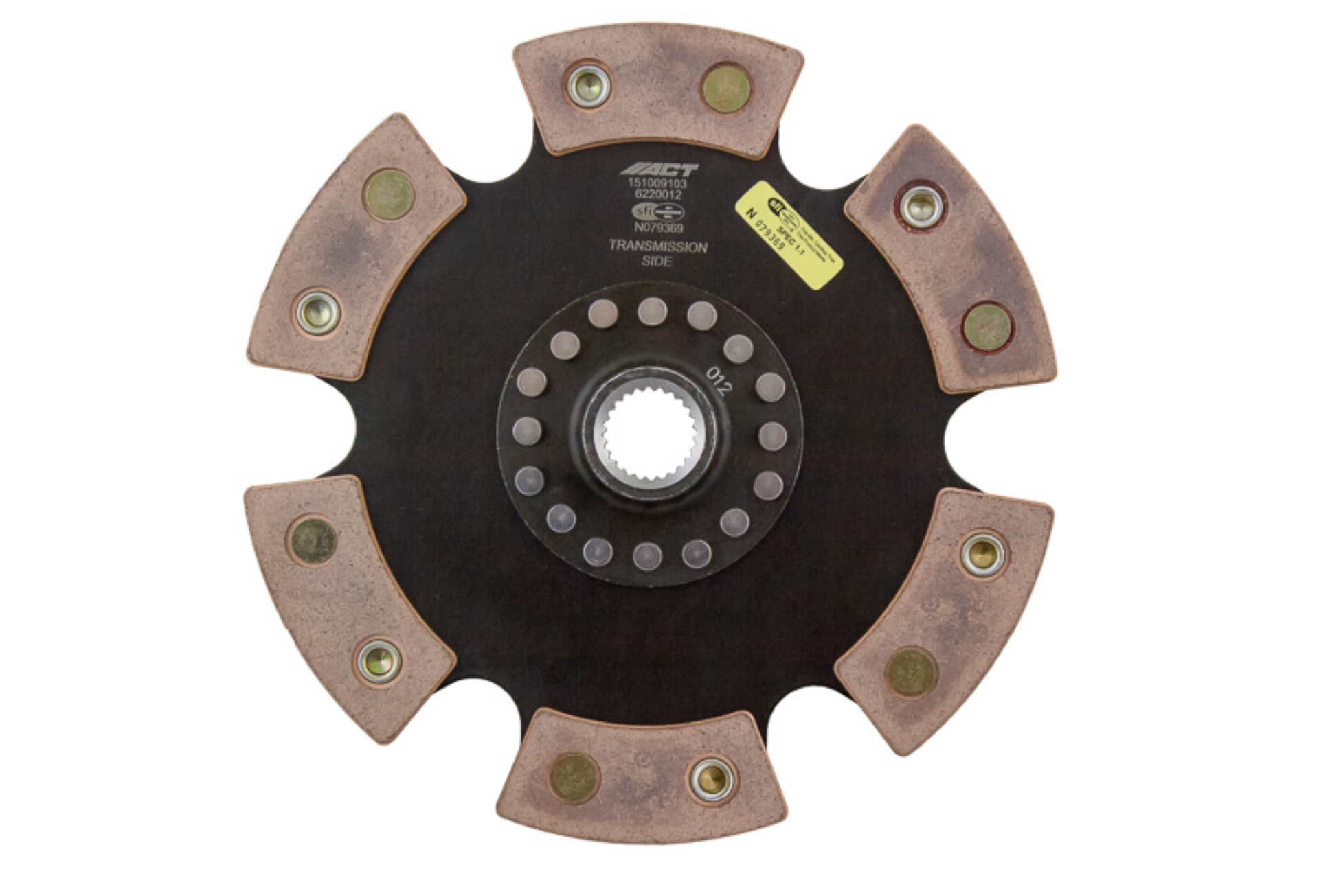 Picture of ACT 1990 Acura Integra 6 Pad Rigid Race Disc