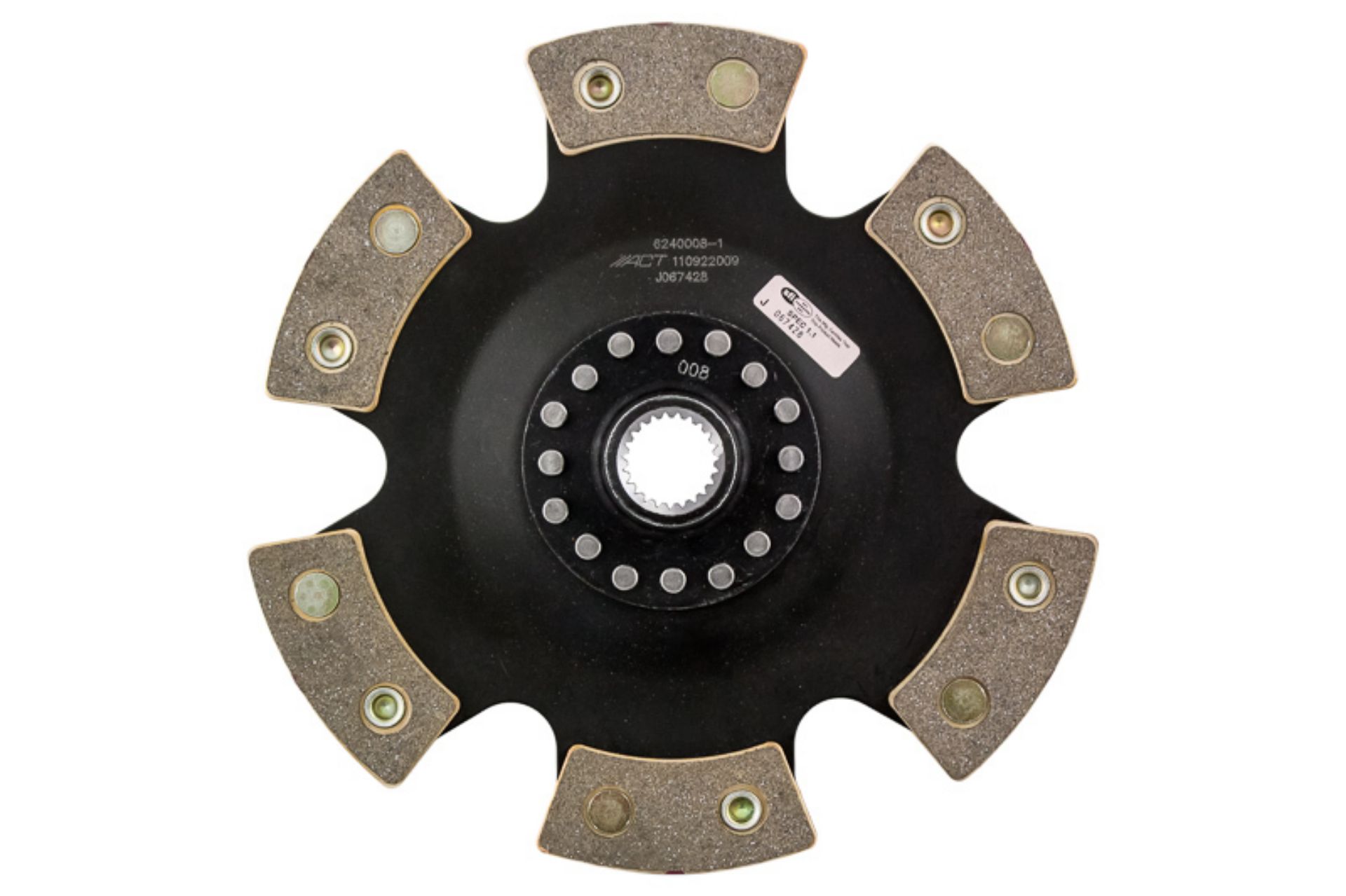 Picture of ACT 1999 Porsche 911 6 Pad Rigid Race Disc