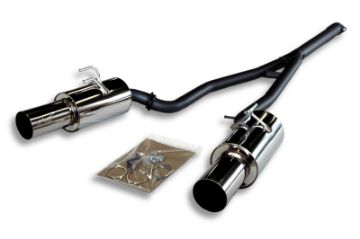 Picture of HKS 08-09 Evo 10 Hi-Power Dual Tip Catback Exhaust