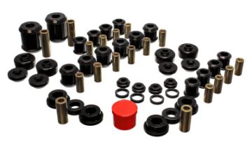 Picture of Energy Suspension 95-99 Mitsubishi Eclipse FWD-AWD Black Hyper-flex Master Bushing Set