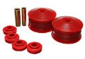Picture of Energy Suspension 00-04 Mitsubishi Eclipse FWD V6 engine only Red Motor Mount Inserts 2 Torque Mo