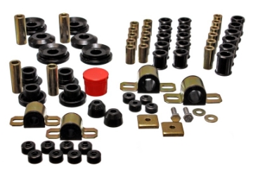 Picture of Energy Suspension 95-98 Nissan 240SX S14 Black Hyper-Flex Master Bushing Set