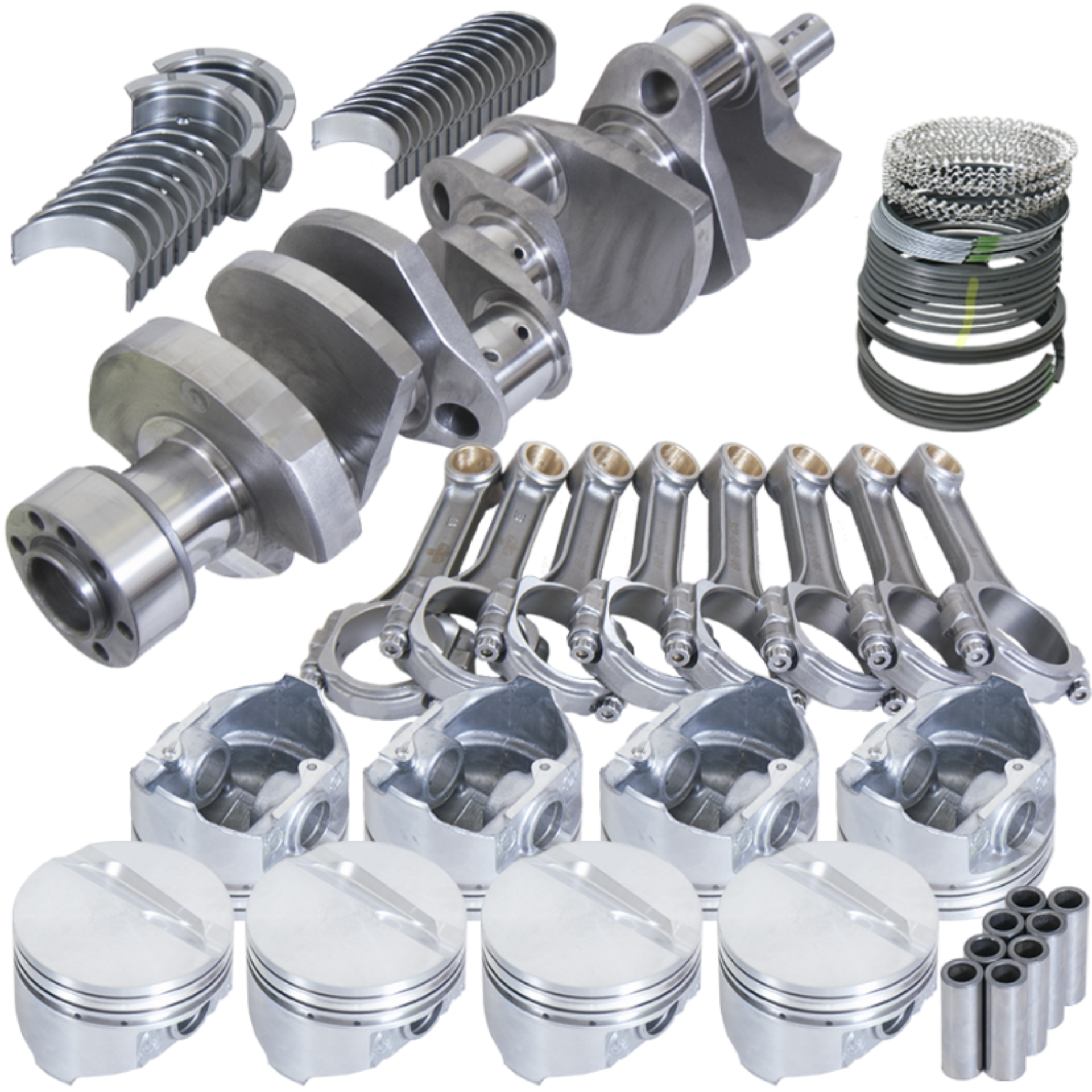 Picture of Eagle Chevy Small Block 1 Piece Rear Seal 383ci  Rotating Assembly w- -030 Bore 153 Tooth Flex Plate