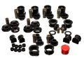 Picture of Energy Suspension 90-96 Nissan 300ZX Black Hyper-Flex Master Bushing Set Sway bar end link bushings
