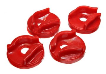Picture of Energy Suspension 00-01 Nissan Sentra-200SX Red Motor Mount Insert Set w- 2-0L engine manual trans