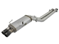 Picture of aFe MACHForce XP Exhausts 2-5in SS Cat-Back w- Black Tips 96-99 BMW M3 L6 3-2L