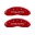 Picture of MGP 4 Caliper Covers Gloss Red Engraved with Corvette C4 Full Kit 4 Pieces