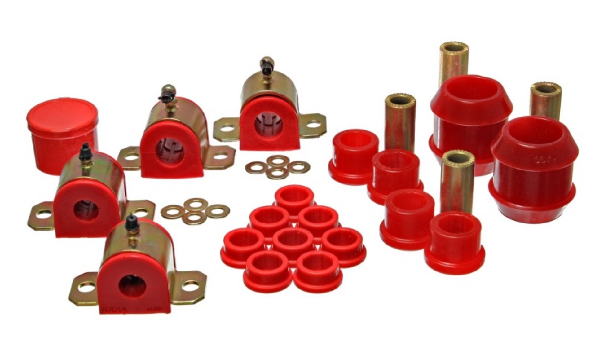 Picture of Energy Suspension 00-05 Toyota Celica Red Hyper-Flex Master Bushing Set