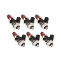Picture of Injector Dynamics ID1050X Injectors 11mm Red Adaptors S2K Lower Set of 6