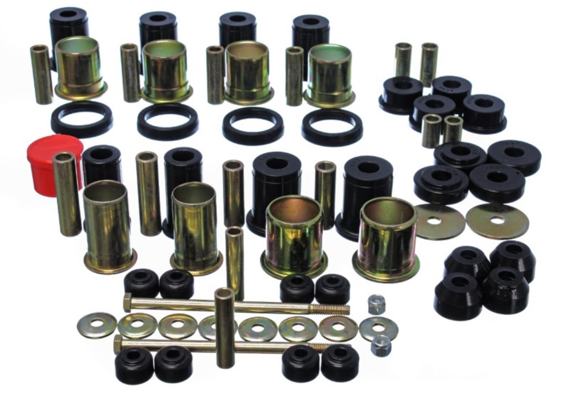Picture of Energy Suspension 89-92 Chevrolet Camaro Black Hyper-flex Master Bushing Set