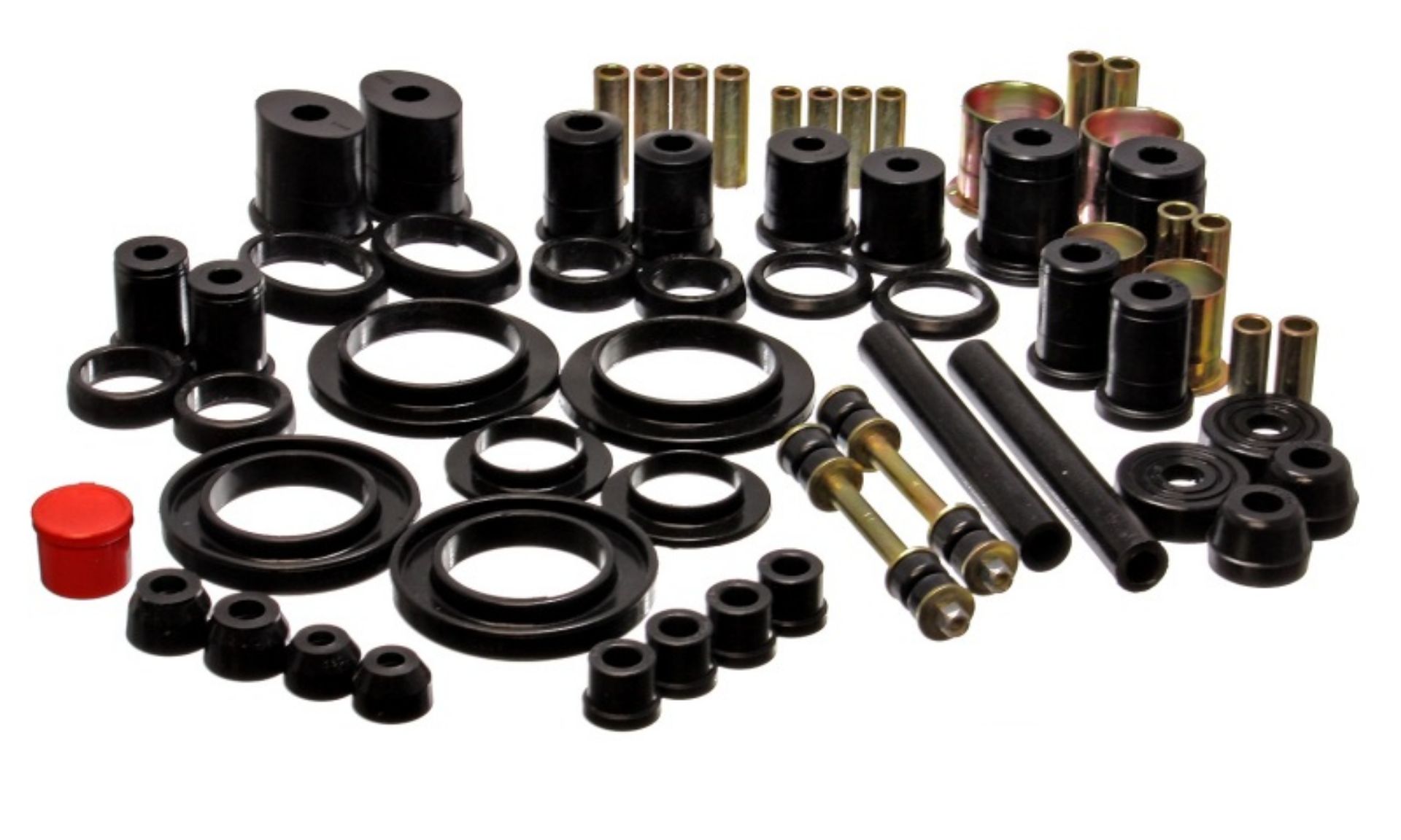 Picture of Energy Suspension 99-04 Ford Mustang Black Hyper-flex Master Bushing Set