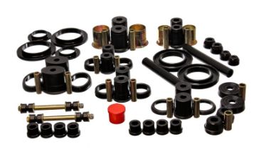 Picture of Energy Suspension 94-98 Ford Mustang Black Hyper-flex Master Bushing Set