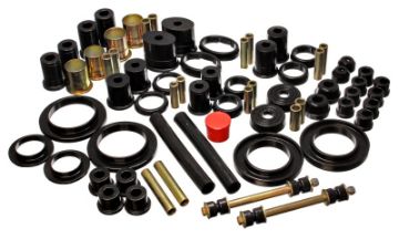 Picture of Energy Suspension 85-93 Ford Mustang Black Hyper-flex Master Bushing Set