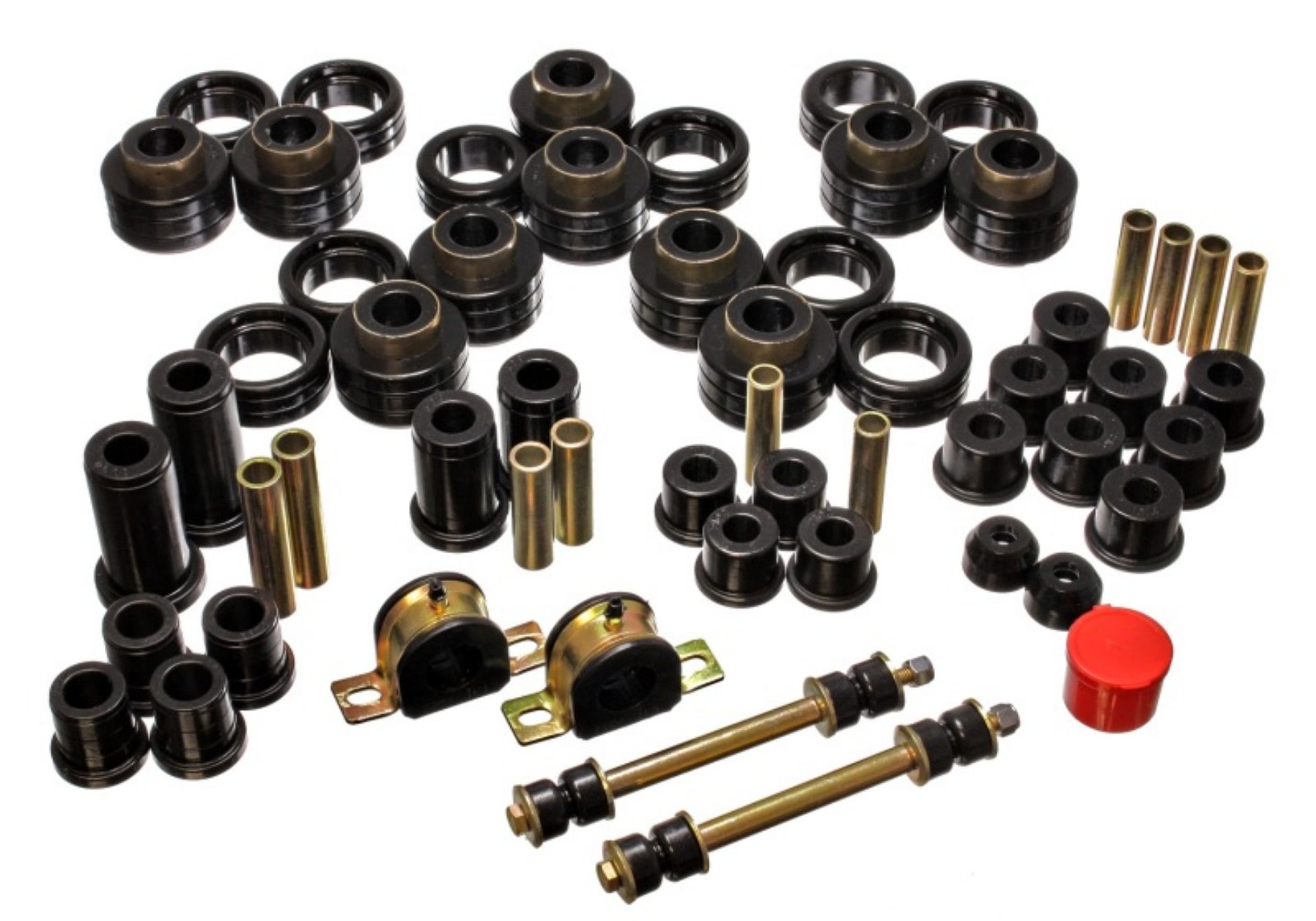 Picture of Energy Suspension 95-97 Chevy Tahoe - GMC Denali 4WD Black Hyper-flex Master Bushing Set