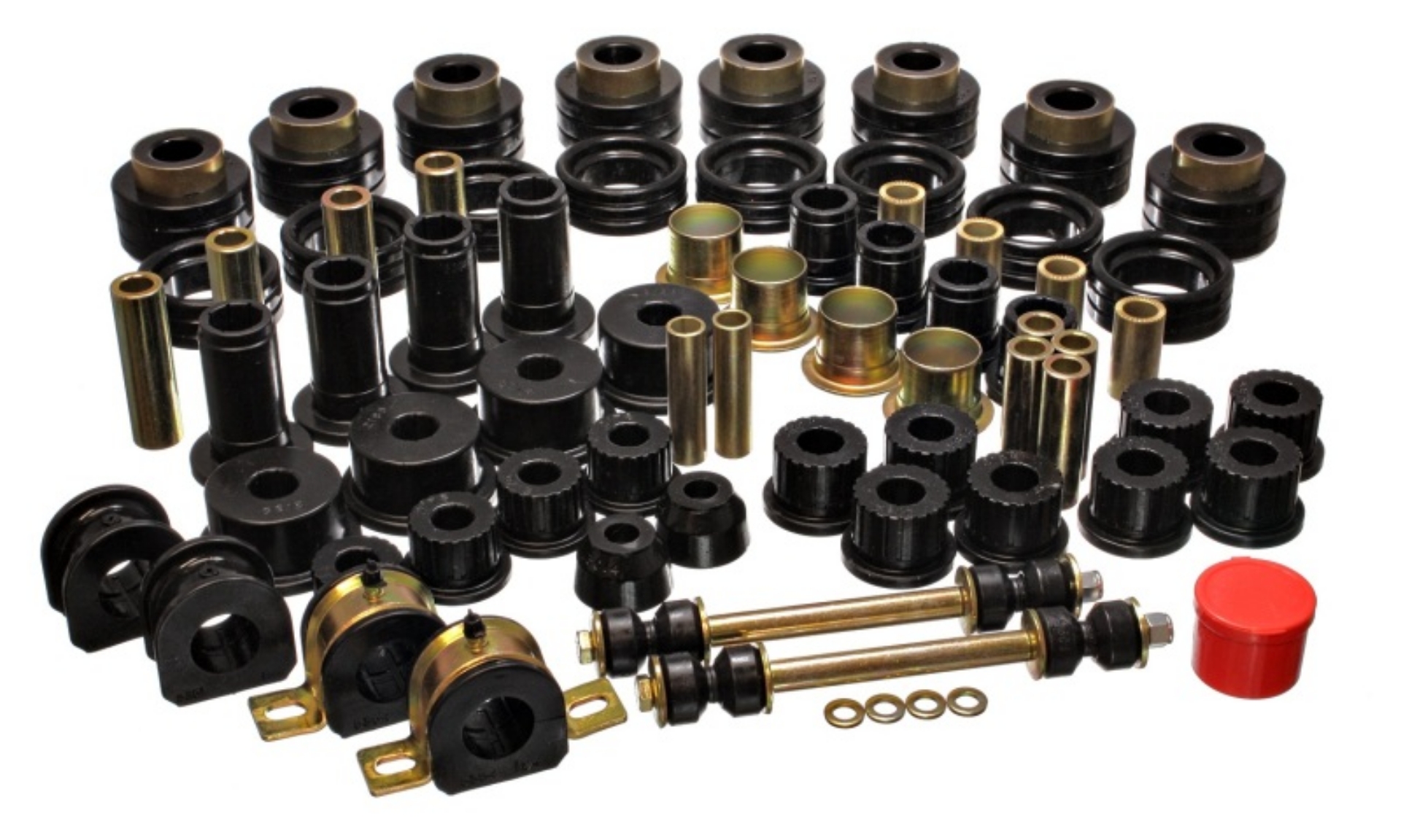 Picture of Energy Suspension 94-01 Dodge Ram 1500 2WD - 94-02 Ram 2500-3500 2WD Black Hyper-flex Master Bushing