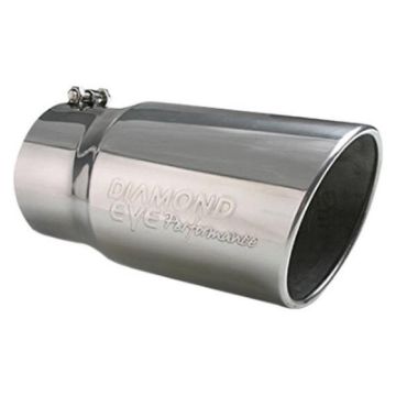 Picture of Diamond Eye TIP 5inX6inX12in BOLT-ON ANGLE-CUT 15-DEGREE: EMBOSSED DIAMOND EYE