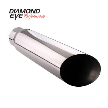 Picture of Diamond Eye TIP 5inX6inX18in BOLT-ON ANGLE-CUT 15-DEGREE ANGLE CUT