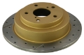 Picture of DBA 02-06 WRX - 98-07 Impreza 2-5L RS Rear Drilled & Slotted Street Series Rotor