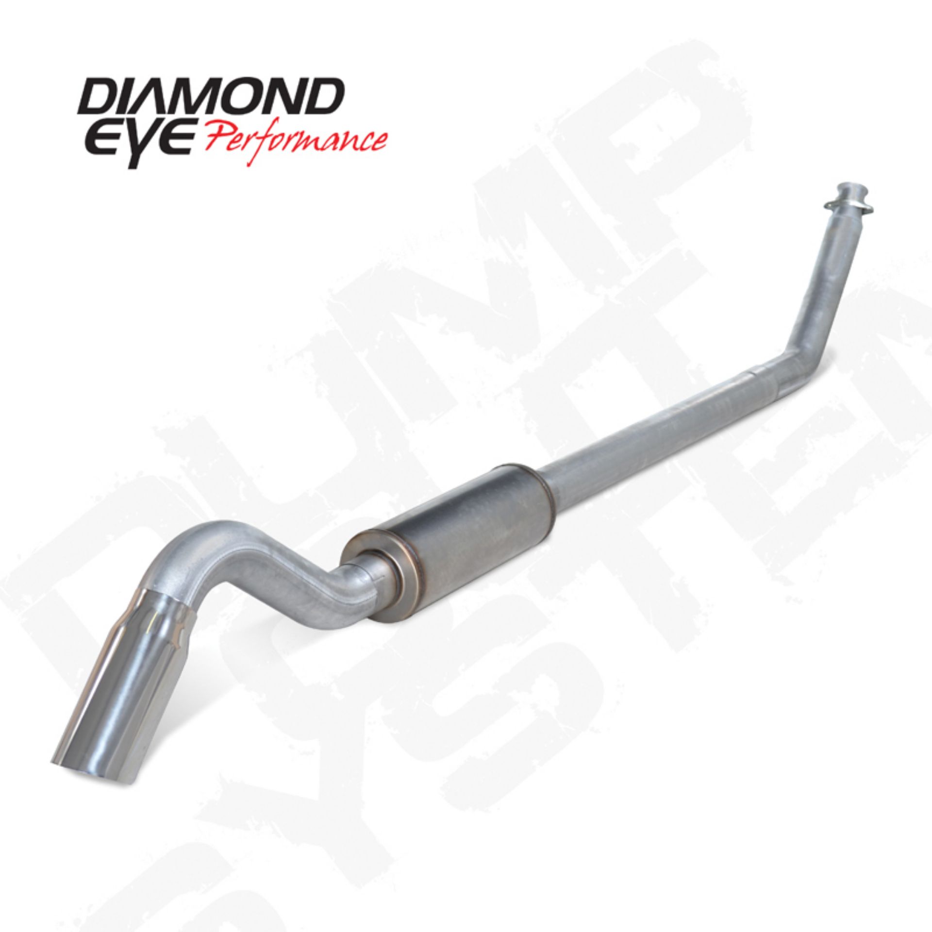 Picture of Diamond Eye 4in AL TURBO BACK SGL DUMP OUT 94-02 DODGE INCLUDING TIP