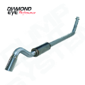Picture of Diamond Eye 4in SS TURBO BACK SGL DUMP OUT 98-5-02 DODGE INCLUDING TIP NO MFLR