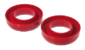 Picture of Prothane 88-98 Chevy Front Coil Spring 1in Lift Spacer - Red