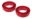 Picture of Prothane 88-98 Chevy Front Coil Spring 1in Lift Spacer - Red