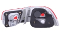 Picture of ANZO 1996-2000 Honda Civic Taillights Red-Clear - OEM 4pc