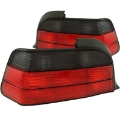 Picture of ANZO 1992-1998 BMW 3 Series E36 Coupe-Convertible Taillights Red-Smoke