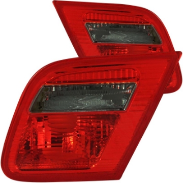 Picture of ANZO 2000-2003 BMW 3 Series E46 Taillights Red-Smoke - Inner