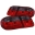 Picture of ANZO 1996-2002 Mercedes Benz E Class W210 Taillights Red-Smoke G2
