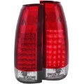 Picture of ANZO 1999-2000 Cadillac Escalade LED Taillights Red Clear G2