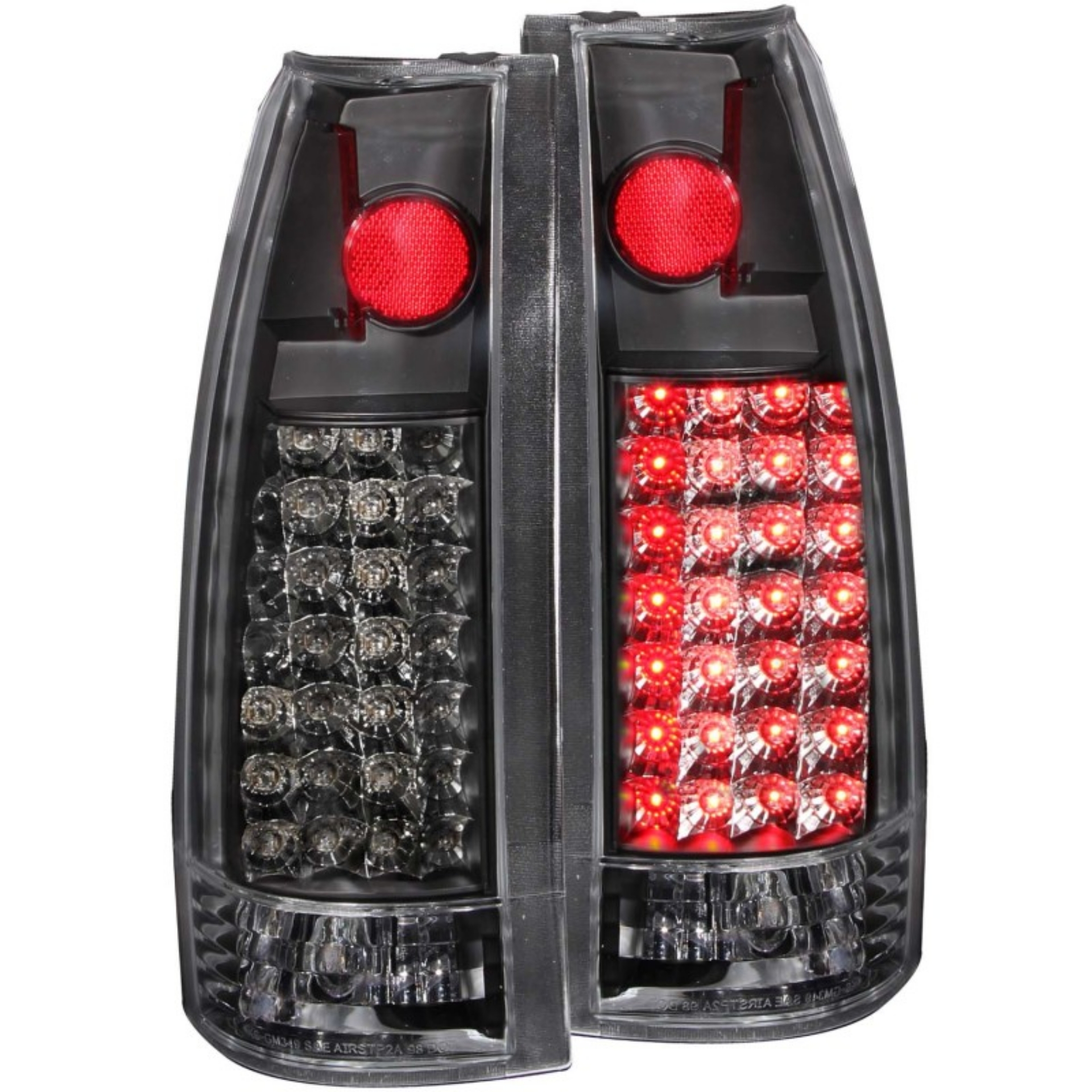 Picture of ANZO 1999-2000 Cadillac Escalade LED Taillights Black